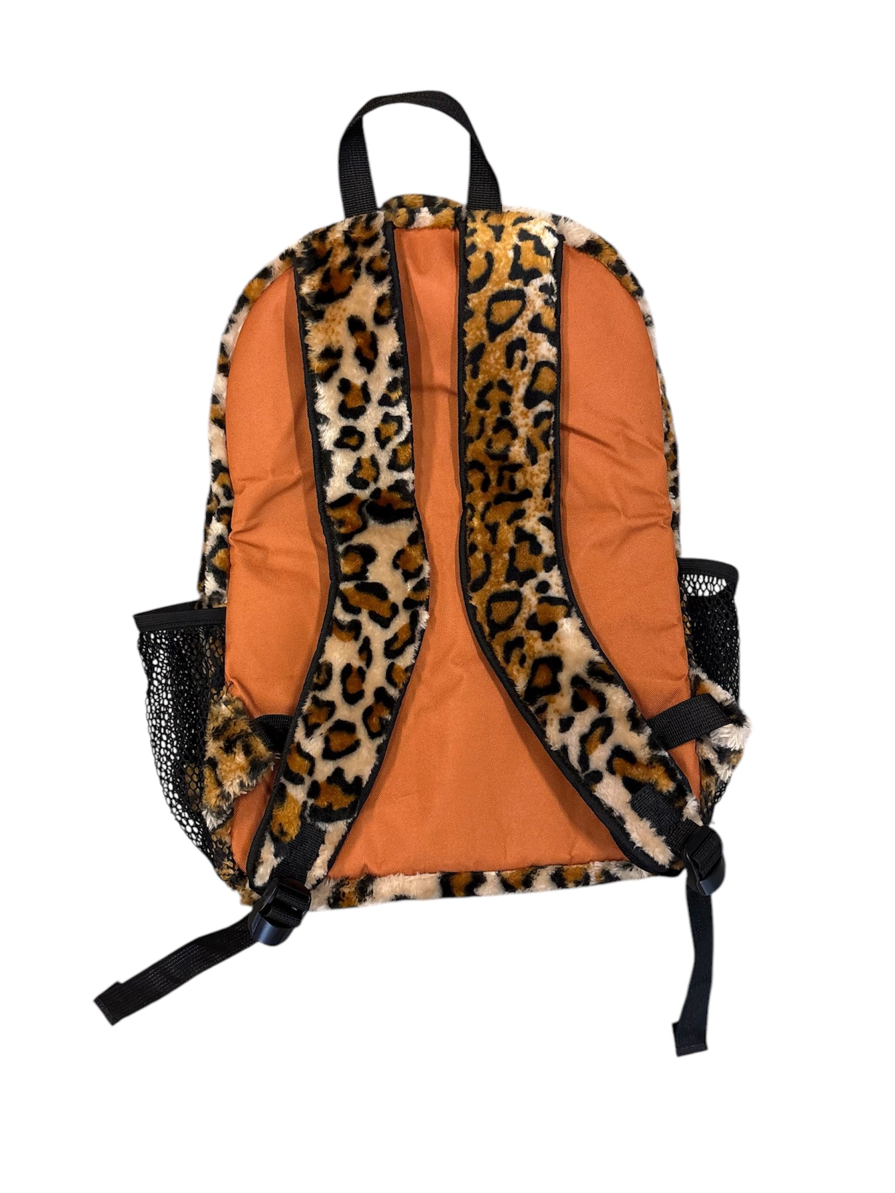 国内で当店のみ Dekayed - Plush Leopard Print Backpack 5d8e5c4ba577c12618e7a506863110