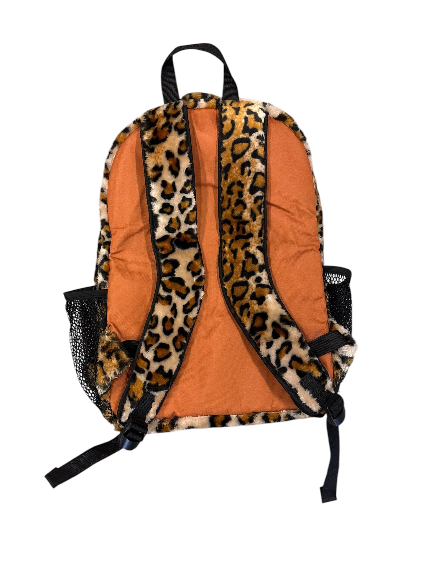 Leopard Fur Backpack